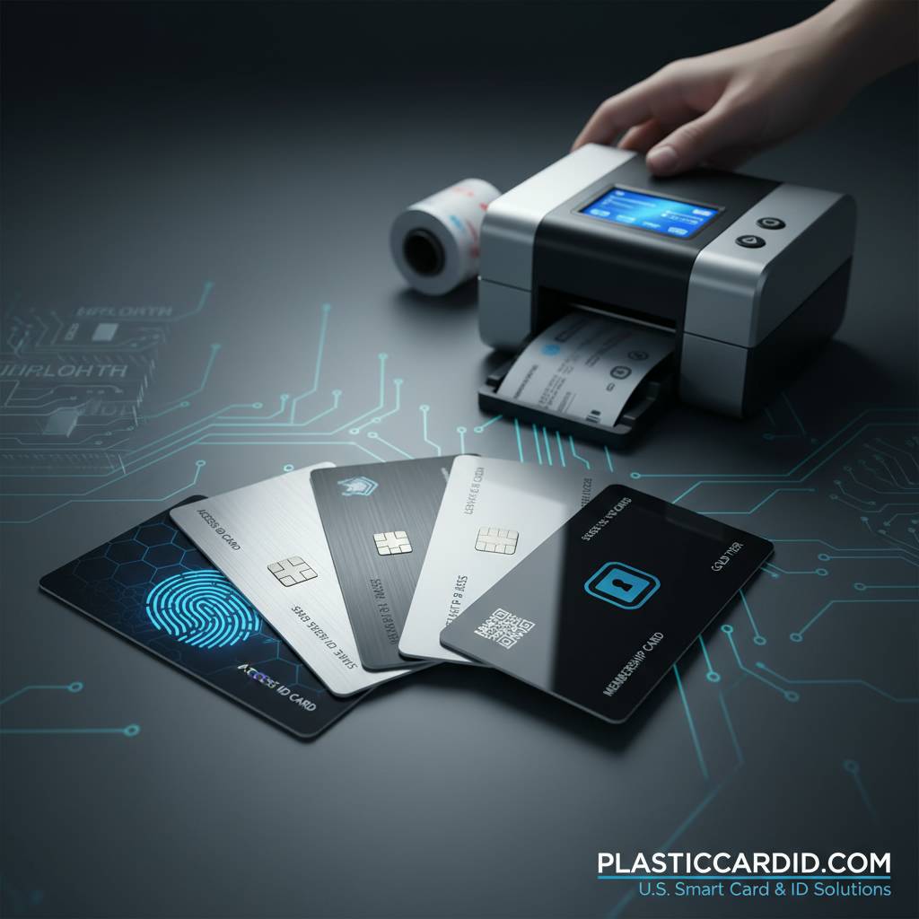 Smart Card Printing Solutions Plastic Card ID