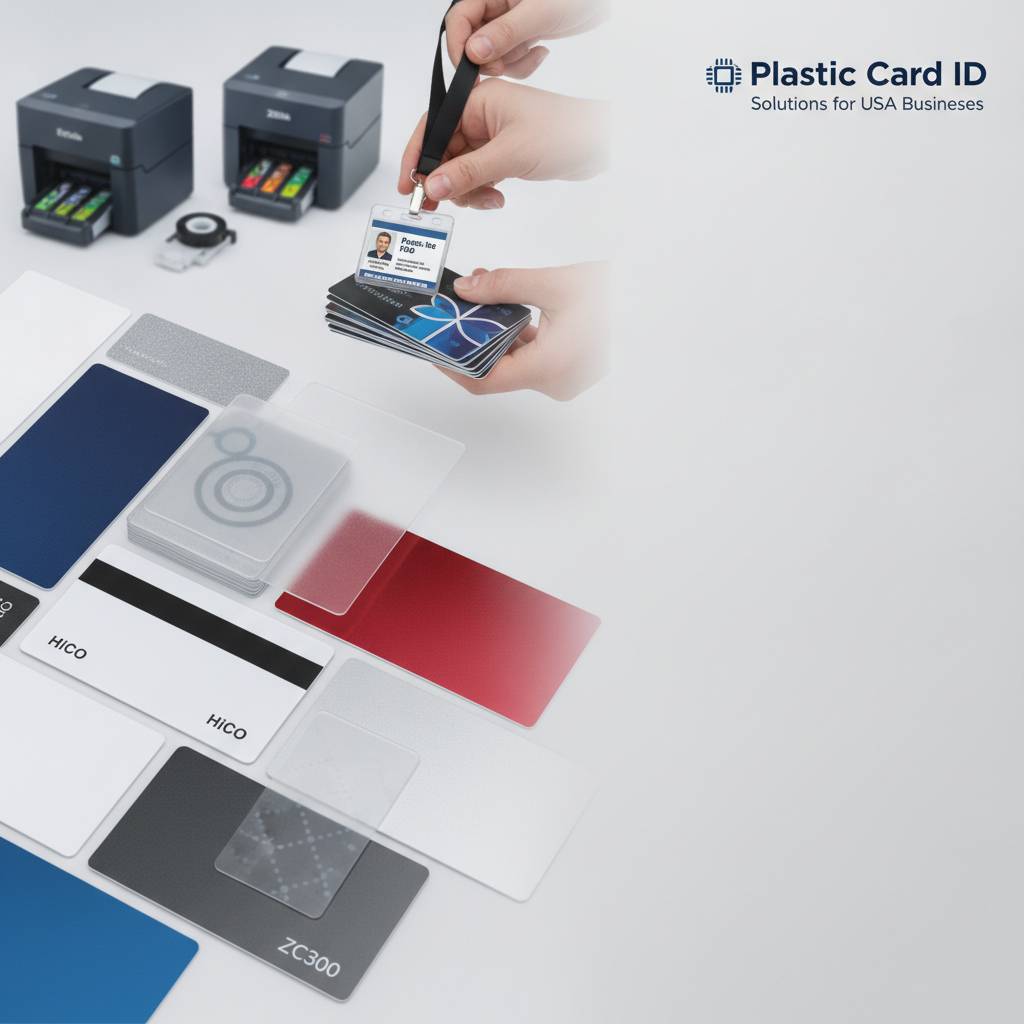 Crystal Clear Plastic Cards