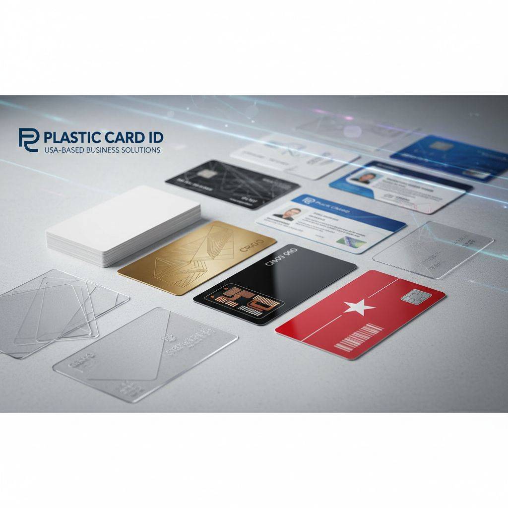 Our Full Range of Custom Plastic Card Products
