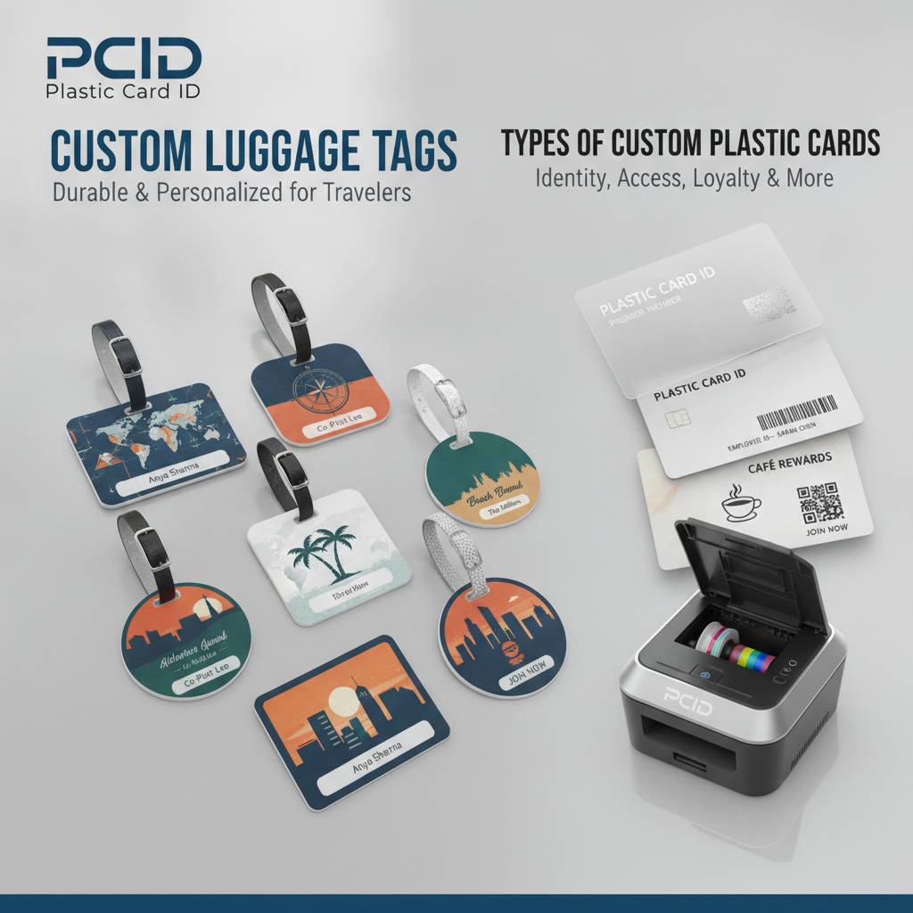 Types of Custom Plastic Cards We Produce