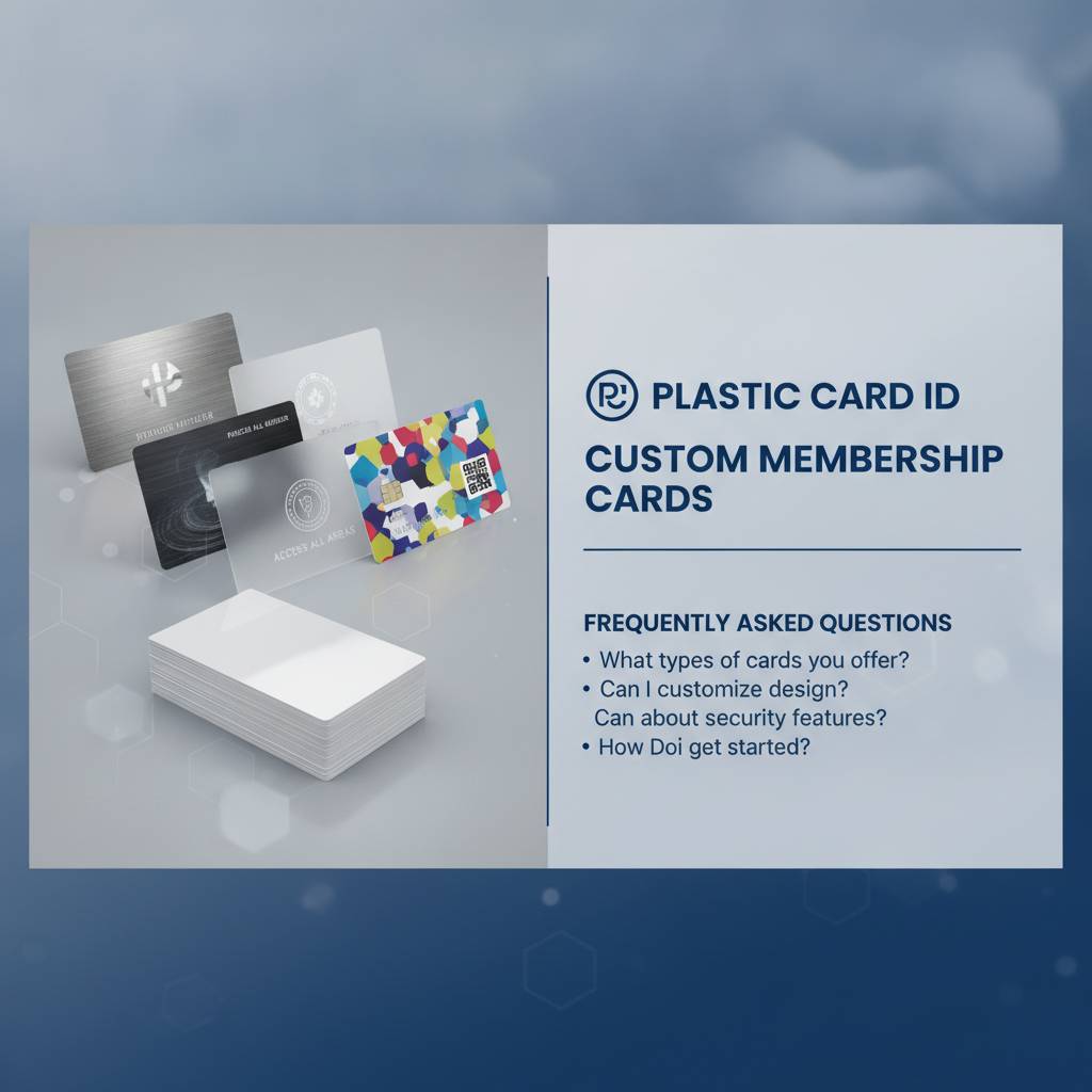 Frequently Asked Questions About Our Custom Membership Cards