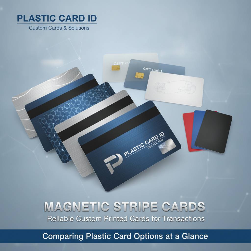 Comparing Plastic Card Options at a Glance