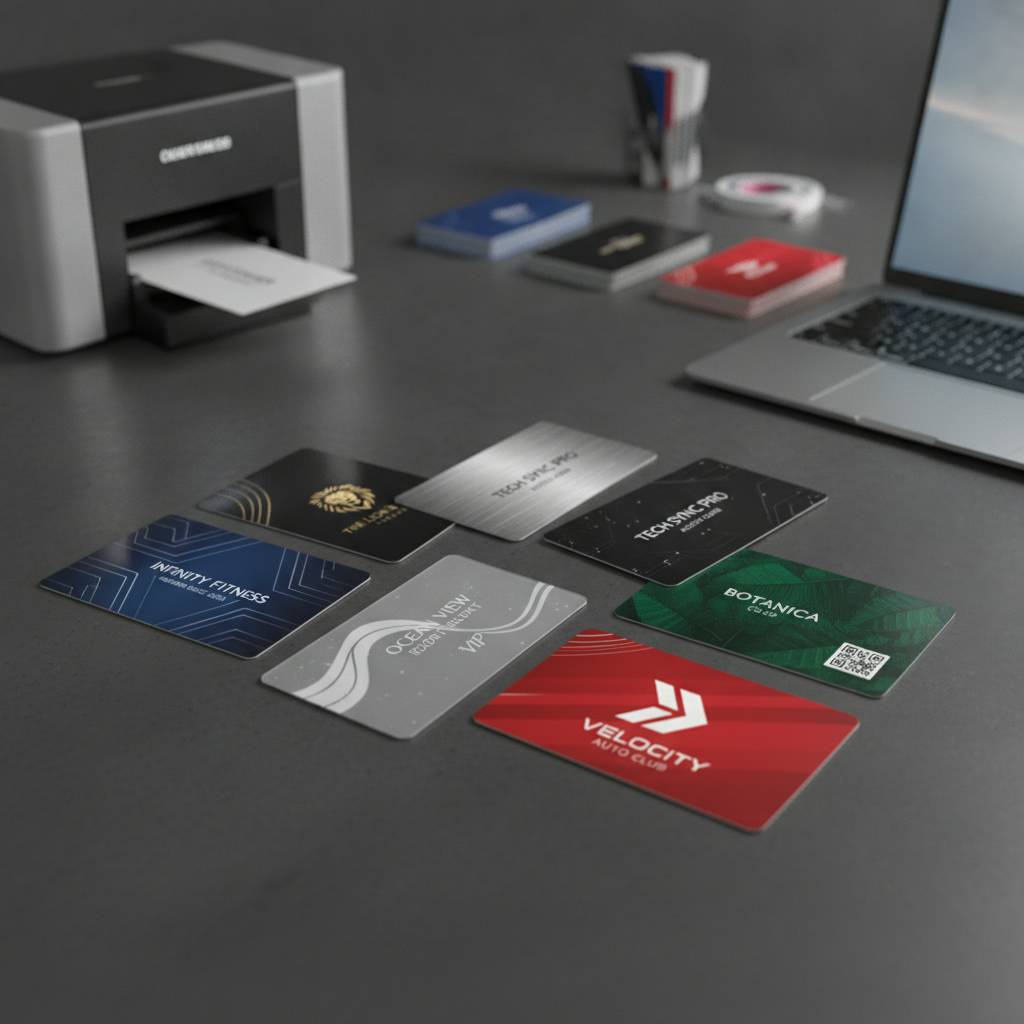 Start Your Vinyl Membership Card Order with Plastic Card ID Today