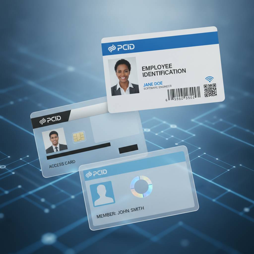 Our Custom Employee ID Card Options and Features