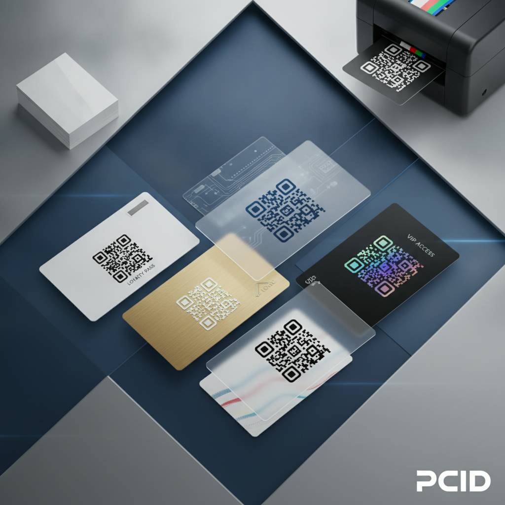Types of Custom QR Code Cards We Offer