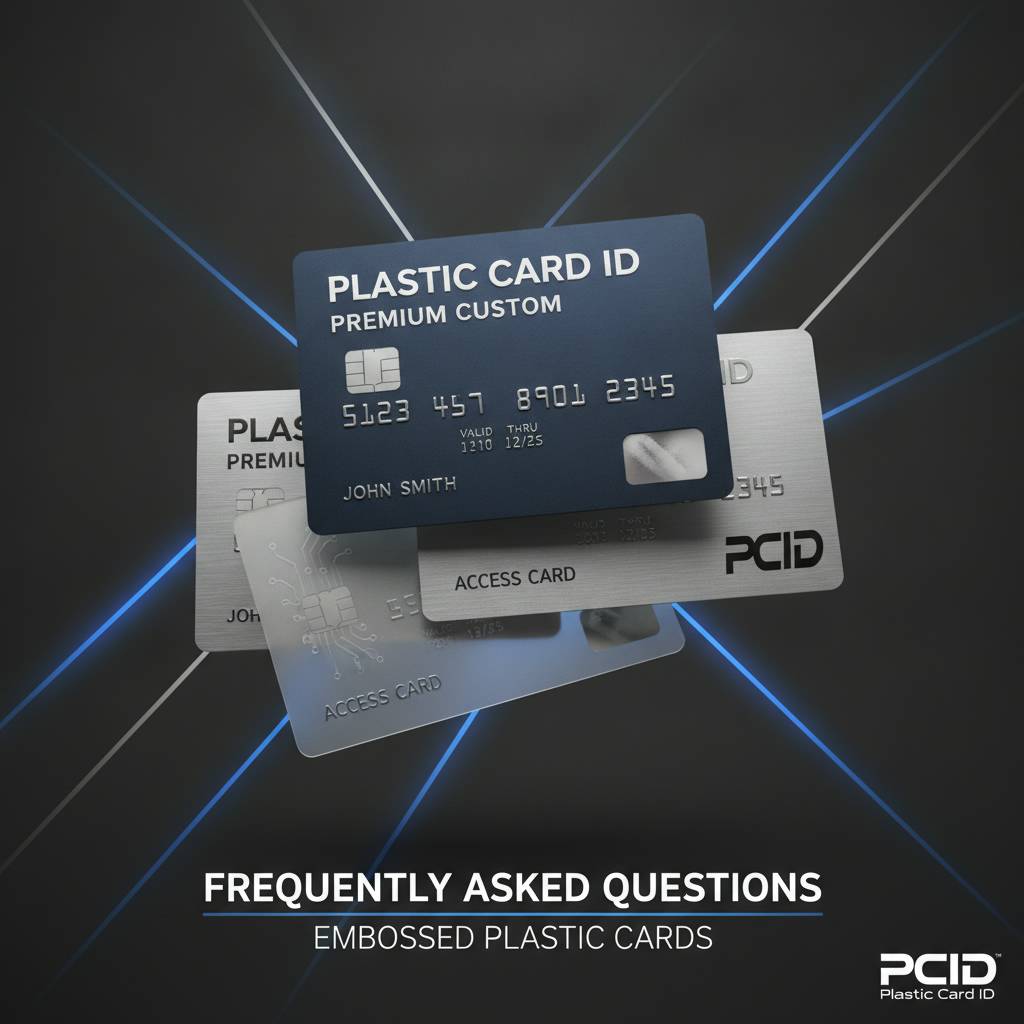 Frequently Asked Questions About Embossed Plastic Cards
