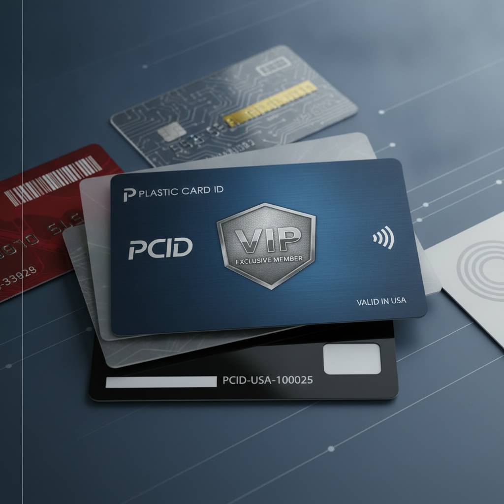 Our Full Range of Custom Plastic Card Options